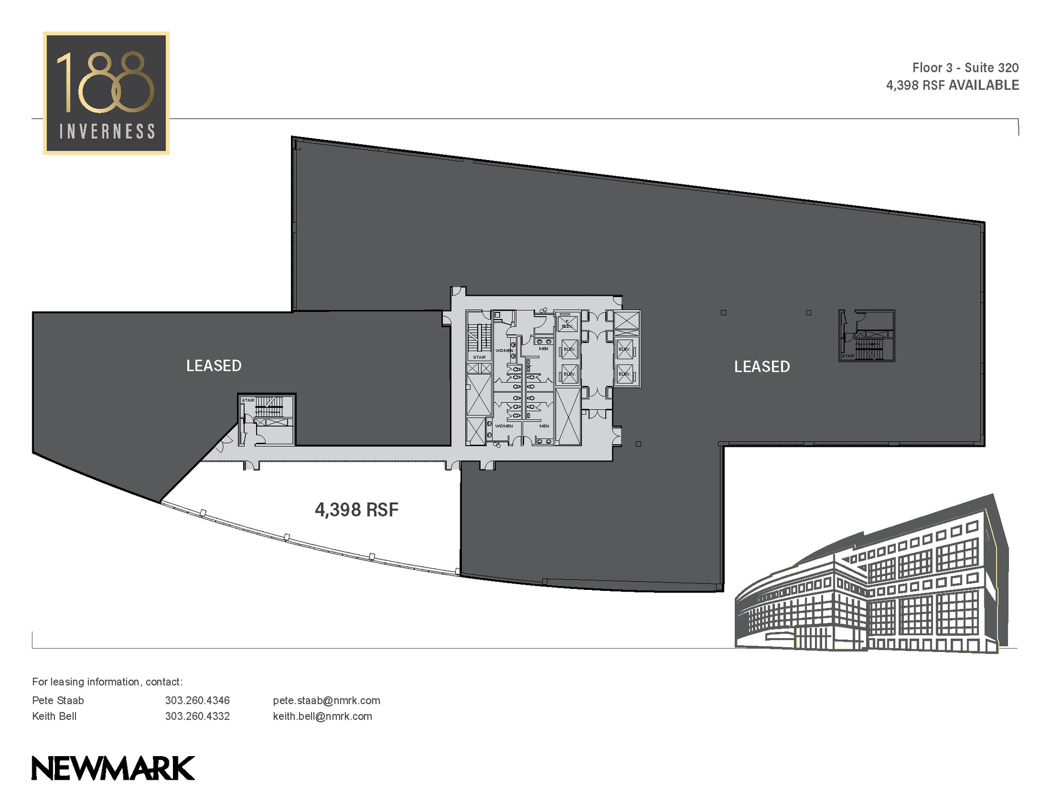 188 Inverness Dr W, Englewood, CO à louer Plan d’étage– Image 1 sur 1