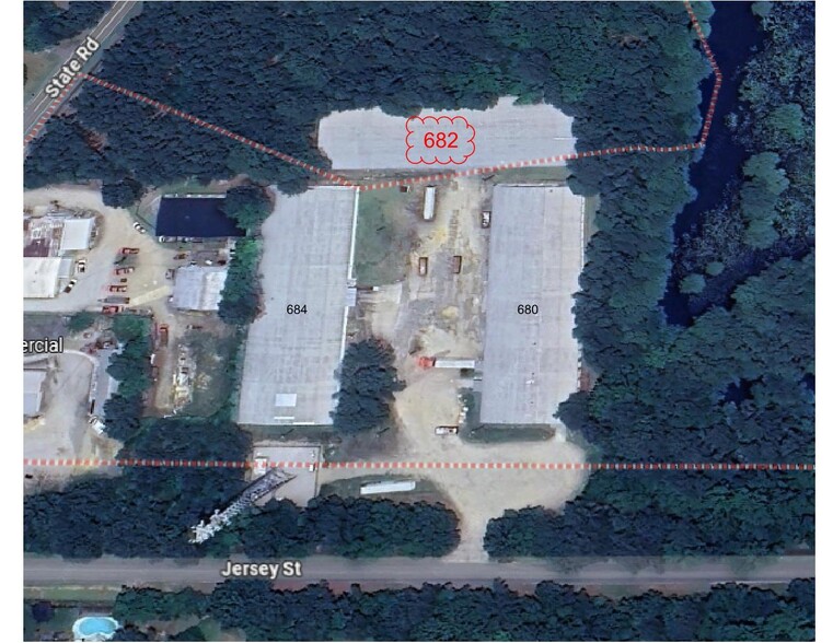 682 Jersey St, Cheraw, SC à louer - Aérien – Image 3 sur 3