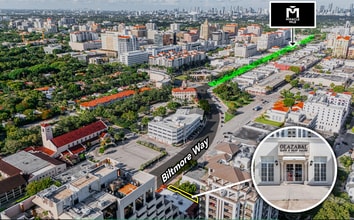 520 Biltmore Way, Coral Gables, FL - VUE AÉRIENNE  vue de carte - Image1