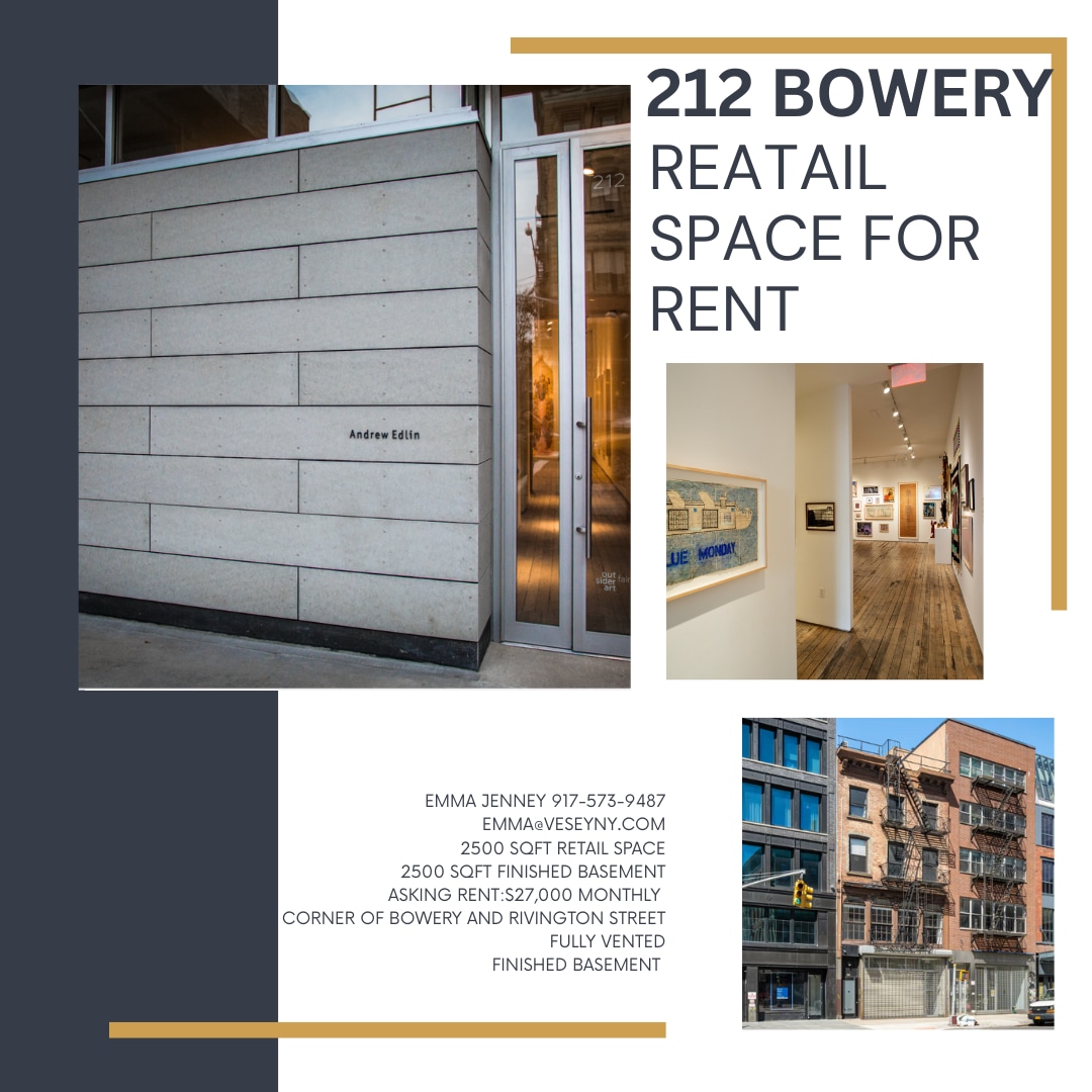 212 Bowery, New York, NY à vendre Photo de l’immeuble– Image 1 sur 3