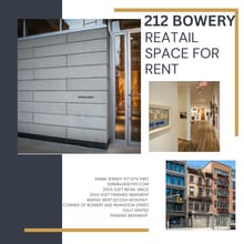 212 Bowery, New York, NY à vendre Photo de l’immeuble– Image 1 sur 3
