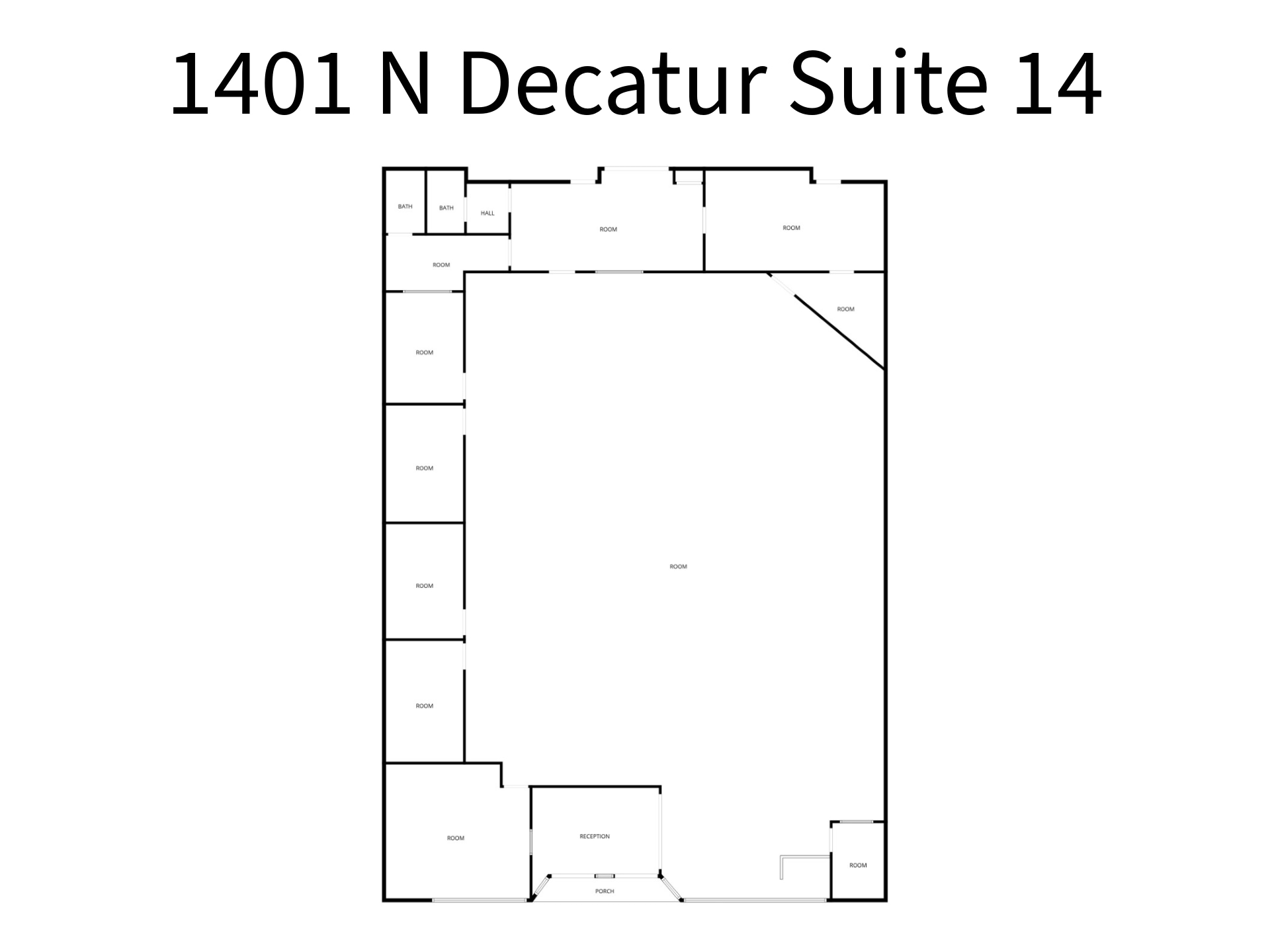 1401 N Decatur Blvd, Las Vegas, NV à louer Plan d’étage– Image 1 sur 1