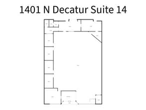 1401 N Decatur Blvd, Las Vegas, NV à louer Plan d’étage– Image 1 sur 1