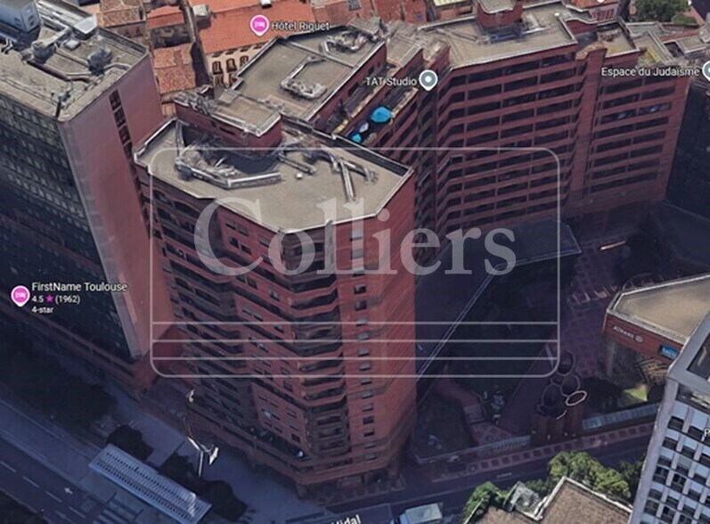 80 Allées Jean Jaurès, Toulouse à louer - Aérien – Image 2 sur 4