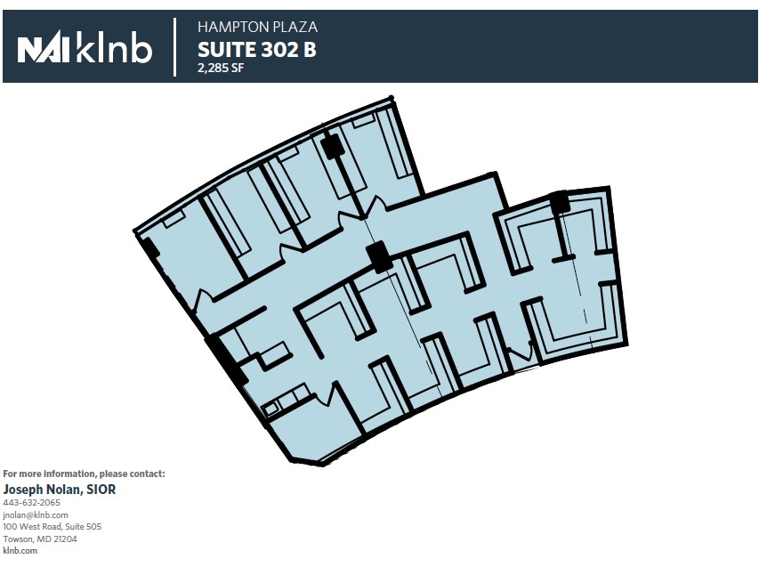 300 E Joppa Rd, Towson, MD à louer Plan d’étage– Image 1 sur 1