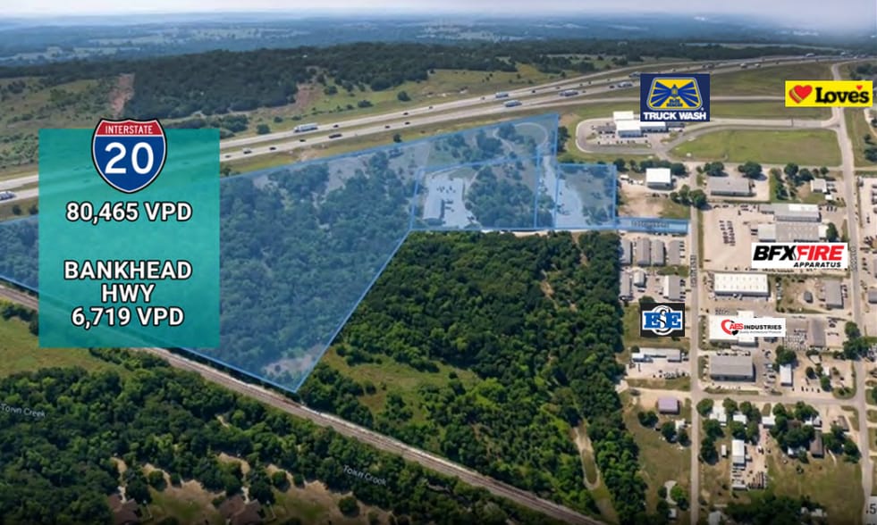 1808 Barnett Dr, Weatherford, TX à louer - Aérien – Image 2 sur 22