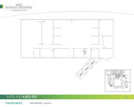 3800 Buffalo Speedway, Houston, TX à louer Plan d’étage– Image 1 sur 2