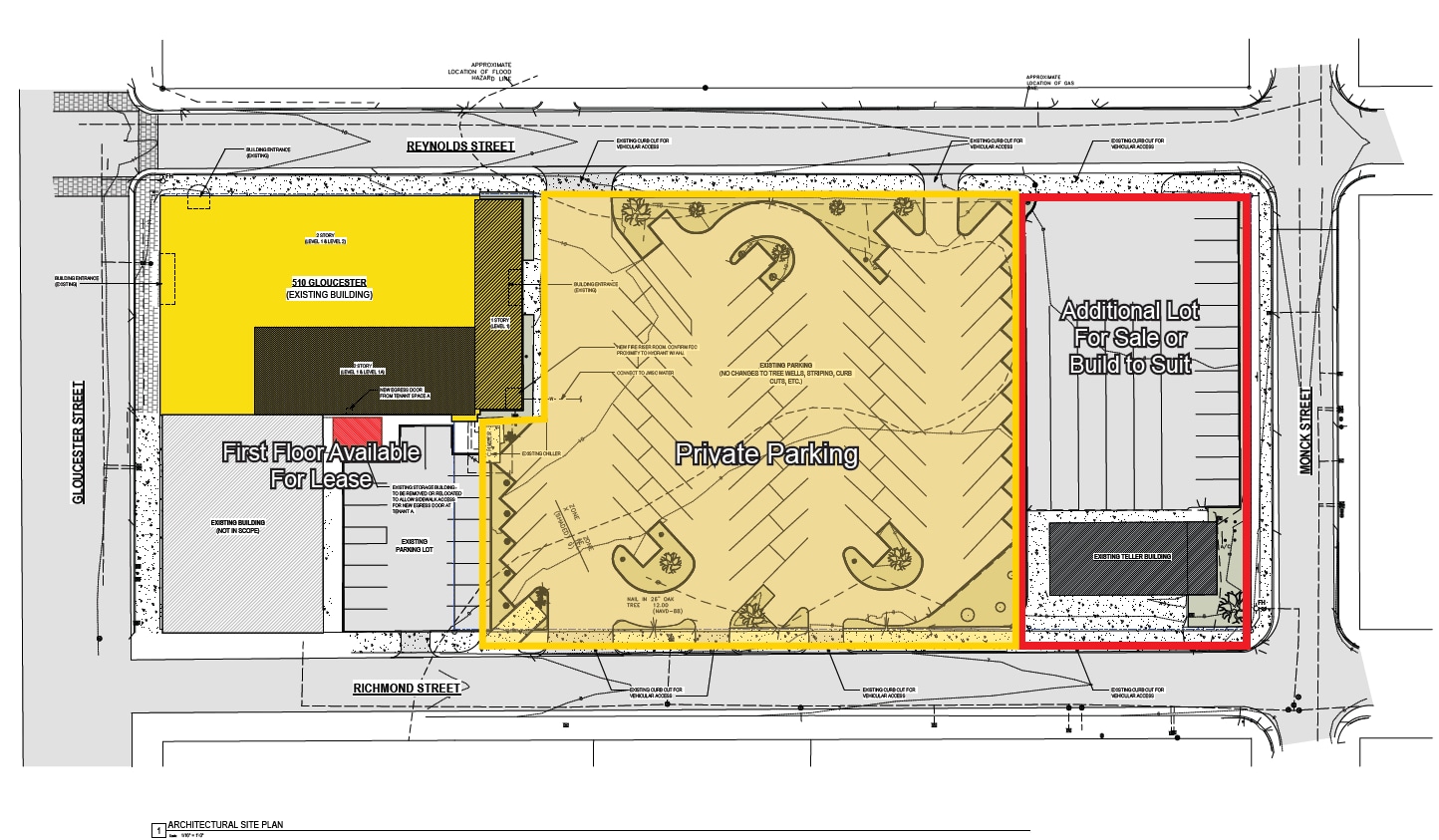 510 Gloucester St, Brunswick, GA à louer Plan de site– Image 1 sur 1