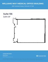 22001 Southwest Freeway, Richmond, TX à louer Plan d’étage– Image 2 sur 2