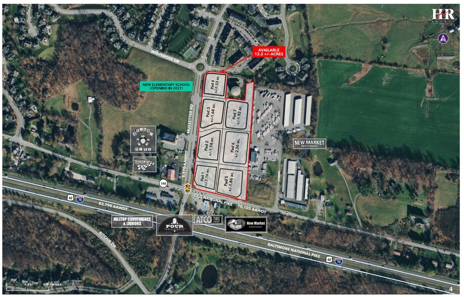 Mussetter Rd, New Market, MD à louer - Plan de site – Image 2 sur 2