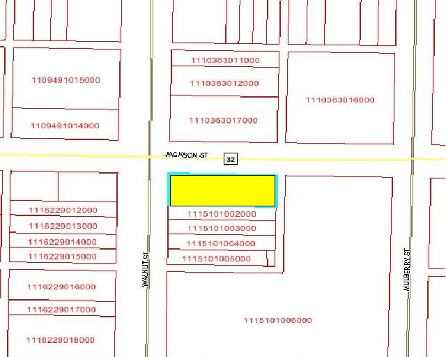 105 E Jackson St, Muncie, IN à louer - Plan cadastral – Image 3 sur 3