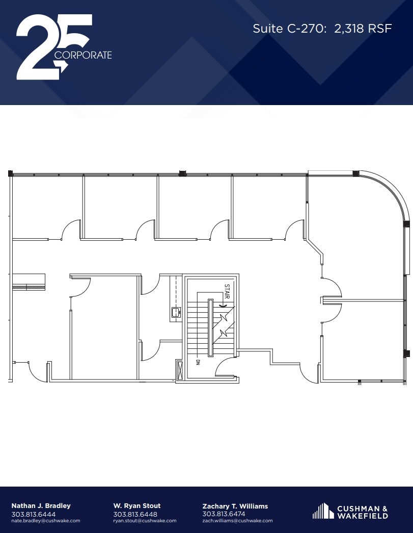 7200 S Alton Way, Centennial, CO à louer Plan d’étage– Image 1 sur 1