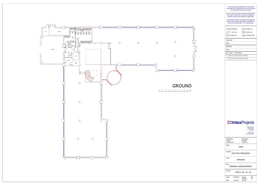 2610 The Crescent, Birmingham à louer - Plan d’étage – Image 2 sur 11