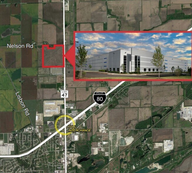 8815 N Route Illinois 47, Morris, IL à louer - Photo de l’immeuble – Image 1 sur 1