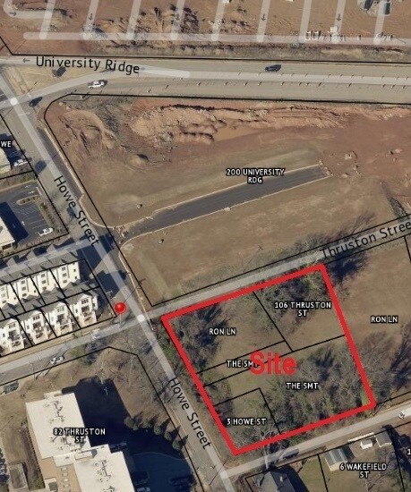 100 Thruston St, Greenville, SC à vendre - Aérien – Image 2 sur 2