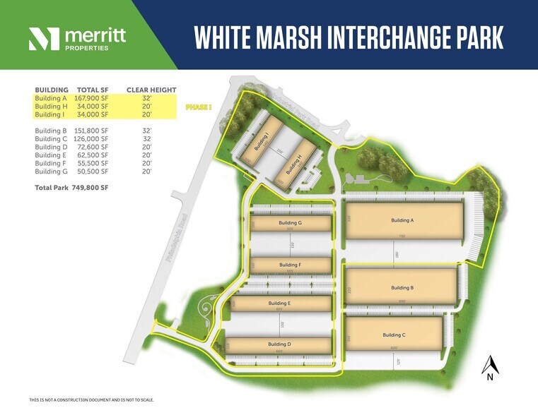 135 Merritt Way, White Marsh, MD à louer - Plan de site – Image 2 sur 6