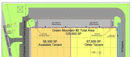17280 Green Mountain Rd, San Antonio, TX à louer Plan de site– Image 2 sur 5