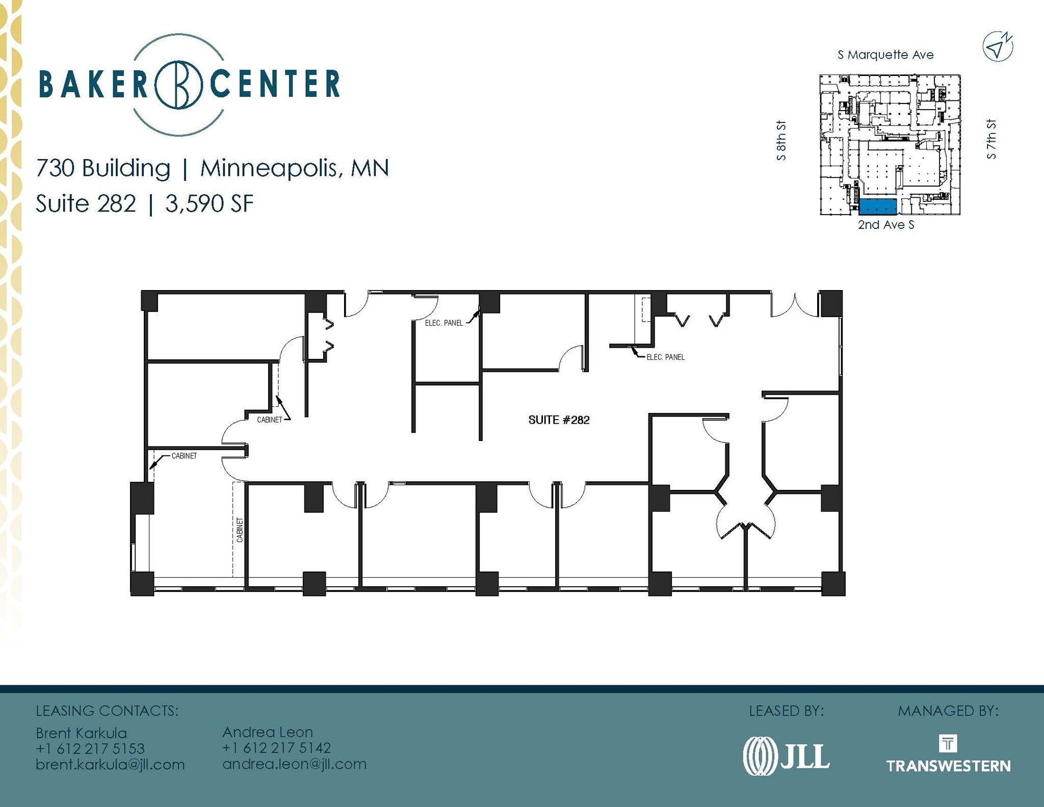 733 Marquette Ave, Minneapolis, MN à louer Plan d’étage– Image 1 sur 1