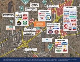 10415-10419 Folsom Blvd, Rancho Cordova, CA - VUE AÉRIENNE  vue de carte