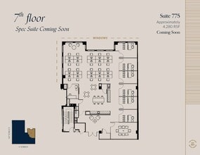 607 14th St NW, Washington, DC à louer Plan d’étage– Image 1 sur 1