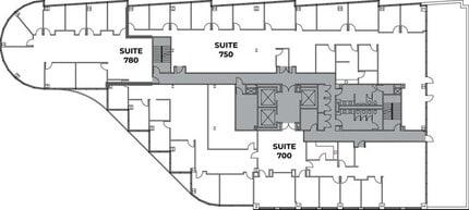 4270 Executive Sq, La Jolla, CA à louer Plan d’étage– Image 1 sur 1