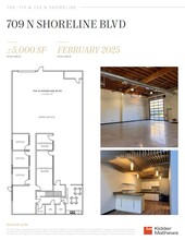 705-709 N Shoreline Blvd, Mountain View, CA à louer Plan d’étage– Image 1 sur 1