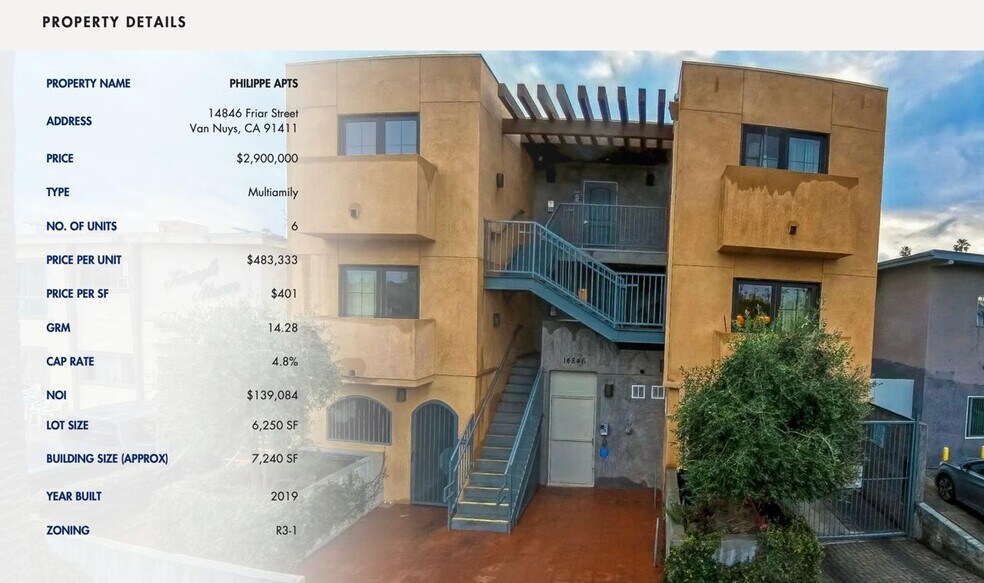 14846 Friar St, Van Nuys, CA à vendre - Photo de l’immeuble – Image 2 sur 24