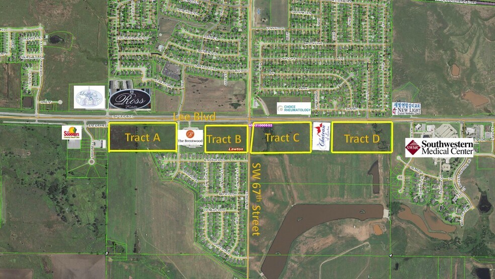 SW Lee Blvd & 67th Street, Lawton, OK à vendre - Photo principale – Image 1 sur 1