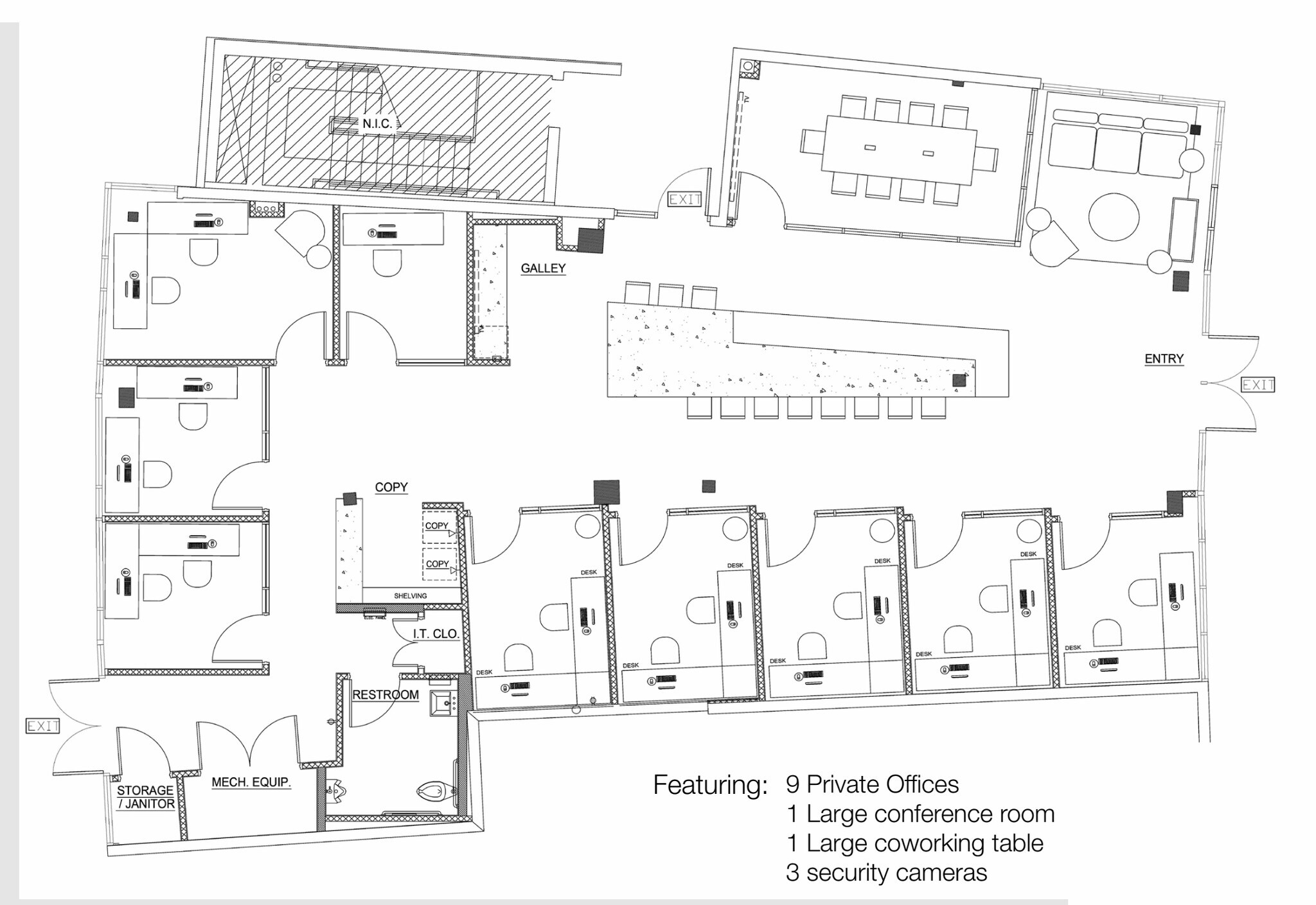 100 E MacArthur Blvd, Santa Ana, CA à louer Plan d’étage– Image 1 sur 1