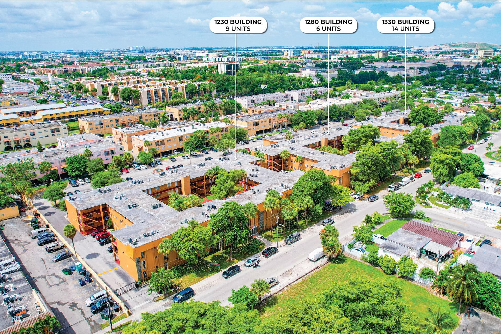 1230-1330 W 54th St, Hialeah, FL à vendre Photo principale– Image 1 sur 12