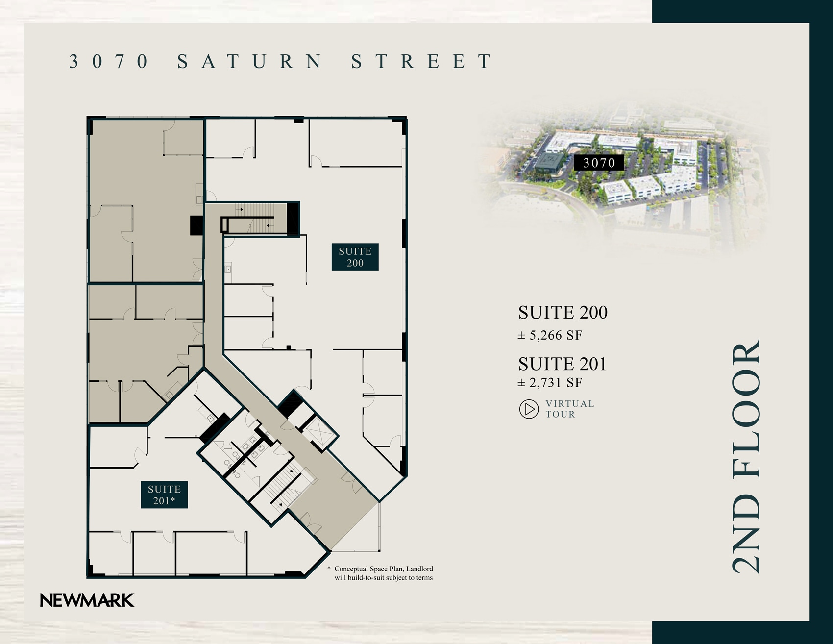 3010-3070 Saturn St, Brea, CA à louer Plan d’étage– Image 1 sur 1