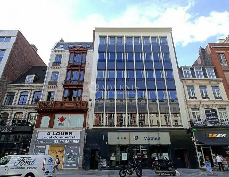 Bureau dans Lille à louer - Photo de l’immeuble – Image 1 sur 9