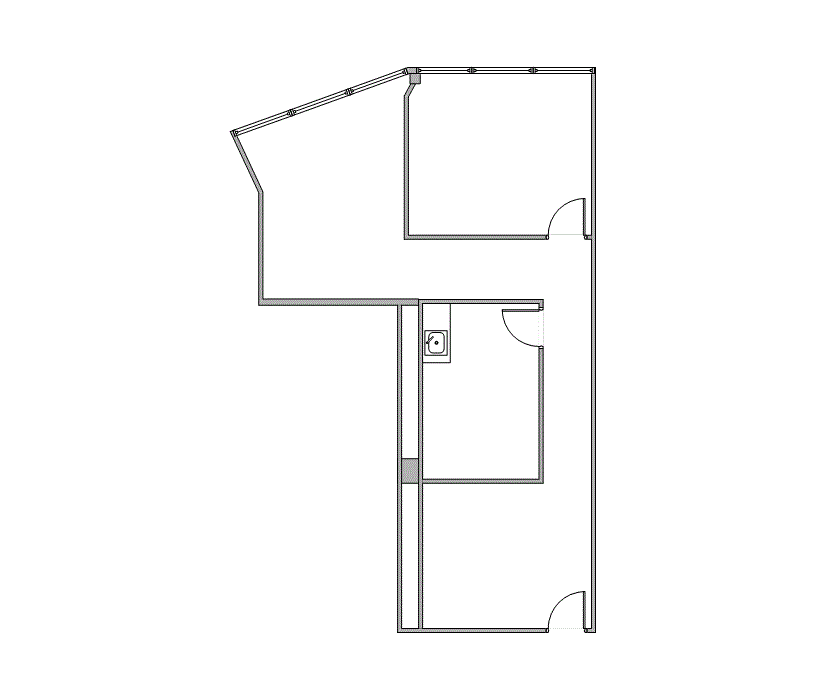 340 N Sam Houston Pky E, Houston, TX à louer Plan d’étage– Image 1 sur 1