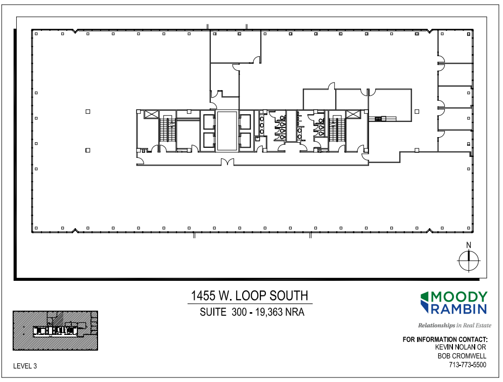 1455 West Loop S, Houston, TX à louer Plan d’étage– Image 1 sur 2