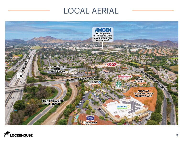 520 N Ventu Park Rd, Thousand Oaks, CA à vendre - Aérien – Image 3 sur 13