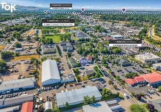 5040 N Sawyer Ave, Garden City, ID - Vue aérienne vue de carte