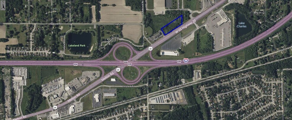 0 US Highway 20, Porter, IN à vendre - Aérien – Image 3 sur 3