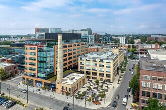 40 Hanna Ave, Toronto, ON - Vue aérienne  vue de carte