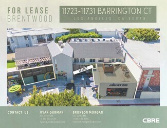 Plus de détails pour 11723-11733 Barrington Ct, Los Angeles, CA - Local commercial à louer