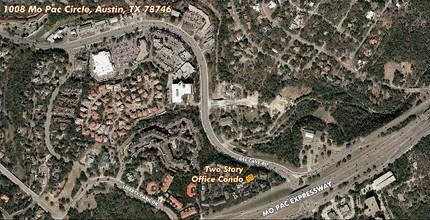 1008 MoPac Cir, Austin, TX - Vue aérienne  vue de carte