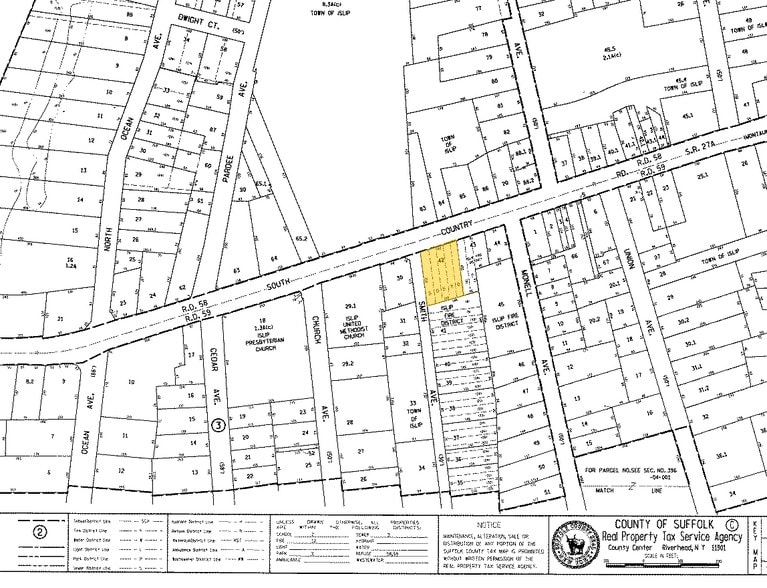 410 W Main St, Islip, NY à louer - Plan cadastral – Image 3 sur 3