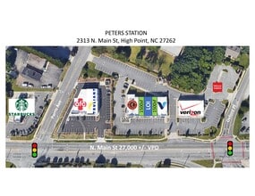 2313 N Main St, High Point, NC à louer Plan de site– Image 1 sur 1