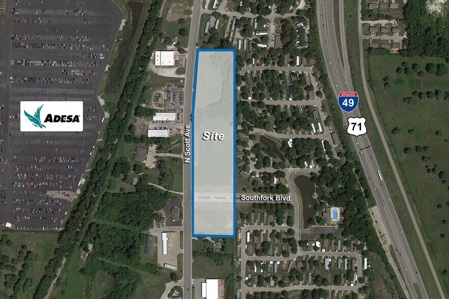 71 Hwy & 155th St, Belton, MO à vendre - Aérien – Image 1 sur 1