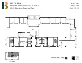 13925 Ballantyne Corporate Pl, Charlotte, NC à louer Plan d’étage– Image 1 sur 1