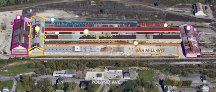 1290 Poland Ave, Youngstown, OH à louer Plan de site– Image 1 sur 1