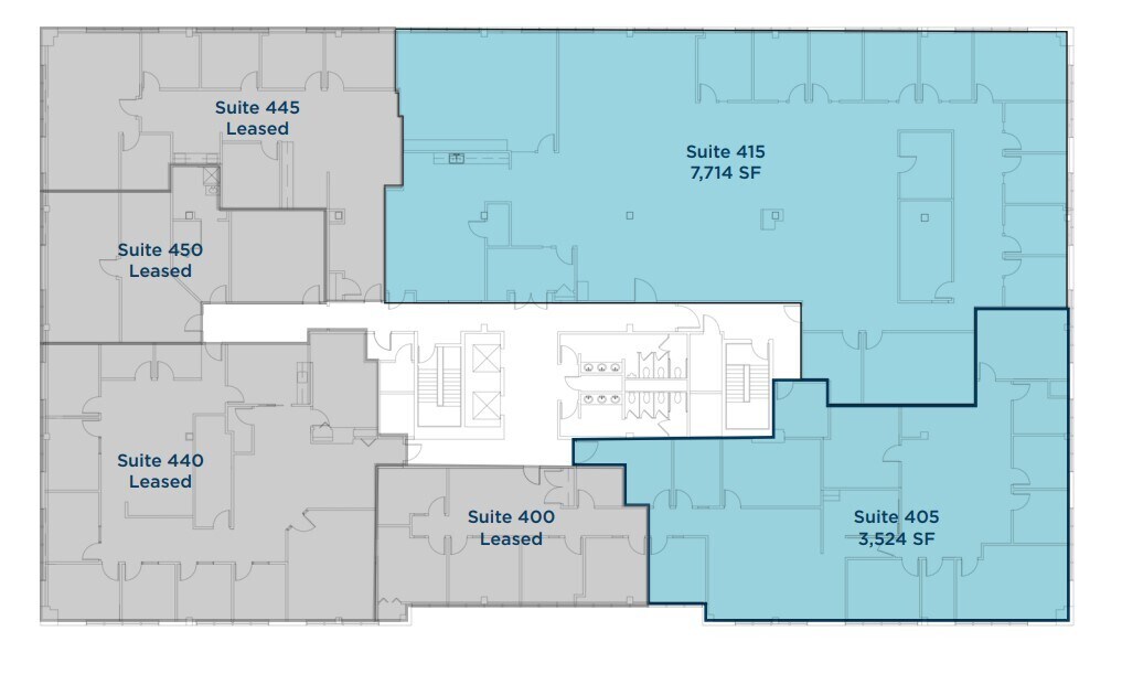 6100 Rockside Woods Blvd, Independence, OH à louer Plan d’étage– Image 1 sur 1