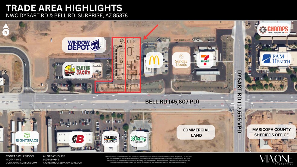 13184 W Bell Rd, Surprise, AZ à louer - Photo de l’immeuble – Image 2 sur 4