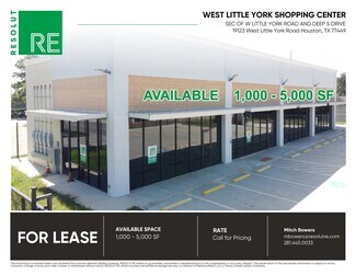 Plus de détails pour 19123 W Little York Rd, Katy, TX - Local commercial à louer