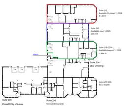 701 Decatur Ave N, Golden Valley, MN à louer Plan d’étage– Image 2 sur 5