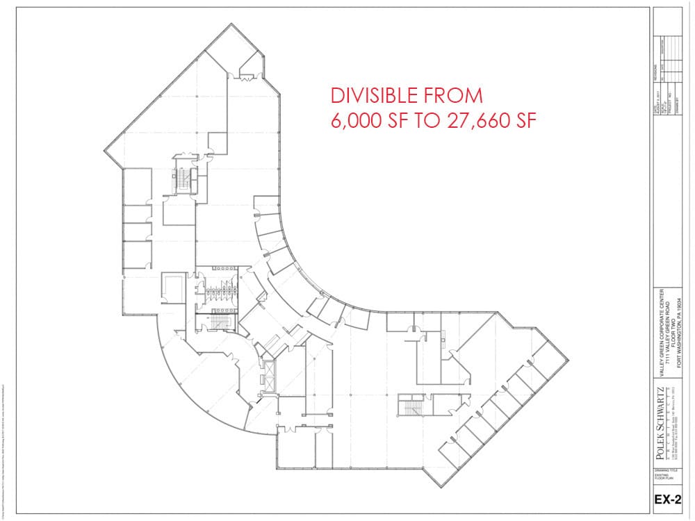 7111 Valley Green Rd, Fort Washington, PA à louer Plan d’étage– Image 1 sur 1